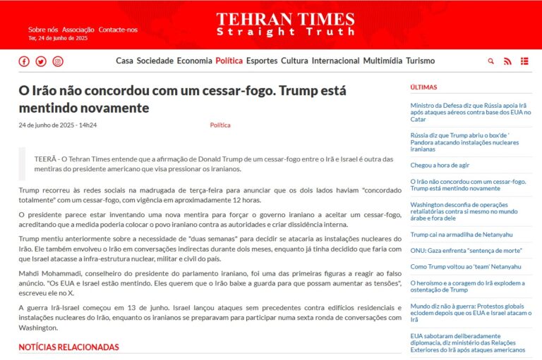 Leia mais sobre o artigo Trump é o colapso ético do Ocidente